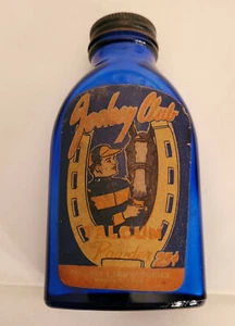 Vintage Jockey Club Talc Talcum Powder Bottle Full Contents Circa 1930 - Picture 1 of 4