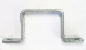 slip rail bracket holder door 100 mm x 75 mm GALV 4x3" - Picture 1 of 3