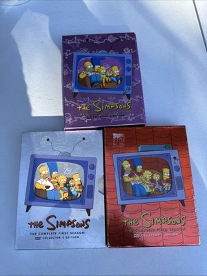 The Simpsons The Complete 1,3,5 Season DVD Collector’s Edition Box Sets Foto 1 de 4