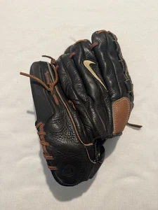 "Guante de béisbol Nike N1 Air cuero negro talla 12,5""" - Imagen 1 de 8