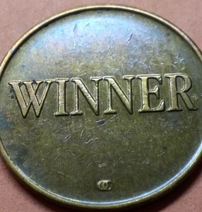 Vintage WINNER Token - Picture 1 of 4