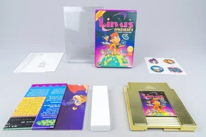 Nintendo NES *Linus Spacehead's Cosmic Crusade* CIB OVP Poster NTSC-U/C USA - Picture 1 of 24