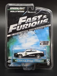 Greenlight Hollywood Fast & Furious Rio Police Dodge Charger - Picture 1 of 4
