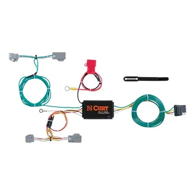 CURT 56285 Custom Wiring Harness, 4-Way Flat Output for Select Volvo XC90 — 第 1/4 张图片