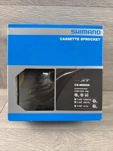 Piñón casete bicicleta de montaña Shimano Deore XT CS-M8000 11 velocidades 11-40T XC MTB - Imagen 1 de 6