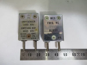 BLILEY WWII 1000 kHz RESONATOR QUARTZ FREQUENZREGLER WIE ABGEBILDET T5-A-122 - Bild 1 von 6