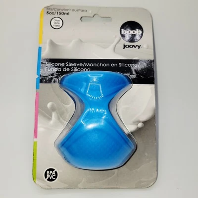 Joovy Boob Silicone Sleeve Turq Fits 5oz Joovy Glass Bottles New - Image 1 of 3