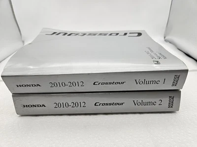 2010 2011 2012 Honda Accord Crosstour Service Shop Repair Manual OEM Vol 1 2 - Image 1 of 4