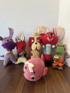 De colección MCM Dakin Dream Pets Lote De 6 Uno Con Etiquetas Peluche Japón 6” Años 60’s Era - Imagen 1 de 8