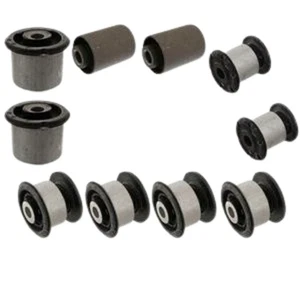 para AUDI VW PORSCHE SUSPENSIÓN INFERIOR DELANTERA SUPERIOR BRAZO CONTROL BUJES CASQUILLOS - Imagen 1 de 2