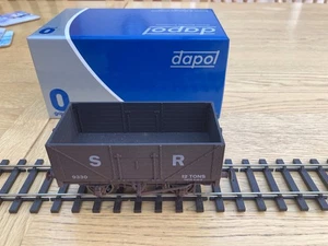 O GAUGE DAPOL 7F-080-024W SOUTHERN RAILWAY 8 PLANK OPEN WAGON WEATHERED - Picture 1 of 10