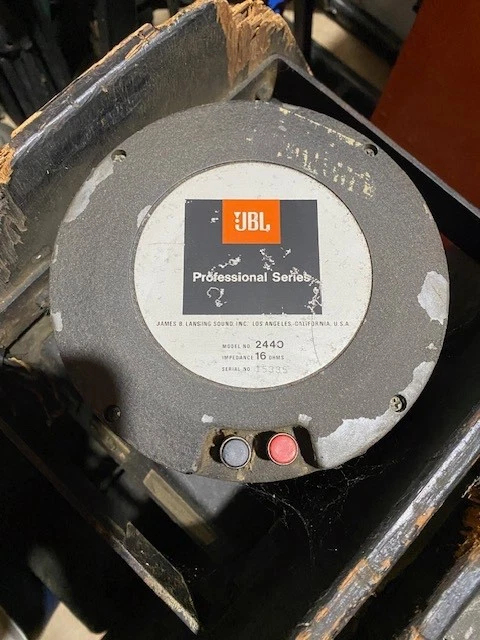 Jbl 2440 Driver Indiana Vintage Speakers for sale | eBay