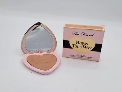 TOO FACE Born This Way Soft Blur Flexible Finish Setting Powder TAN BROKEN SEE P - Image 1 of 4