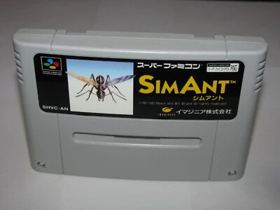 Sim Ant SimAnt Super Famicom Japan SFC import US Seller - Image 1 of 2