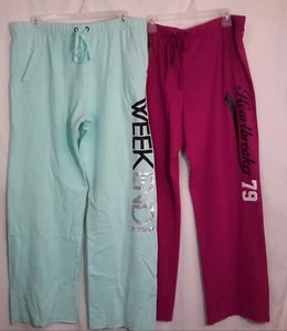 LADIES NWT SLEEP PANTS SIZE X-LARGE OR XXL - Picture 1 of 3