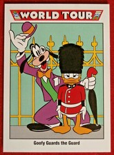 Disney COLLECTOR CARDS - Card #200 - GOOFY GUARDS THE GUARD - IMPEL 1991