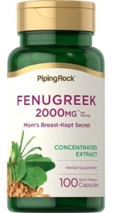 Fenogreco FENUGREEK 2.000mg 100 caps quick release Diabetes, Aumento del busto - Imagen 1 de 5