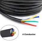 4 Core shielded Cable 5000mm Length for connecting Spindle motor VFD inverter 