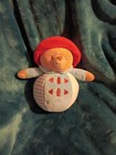 Yottoy Baby Paddington Bear Stuffed Plush Roly Poly Chime ball Toy 9"  Velour