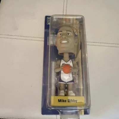 Upper Deck Playmaker 2002/2003 NBA Mike Bibby Bobblehead Sacramento Kings White Foto 1 de 2