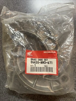KIT ZAPATA FRENO HONDA CB650 CX650 VF750 PIEZA # 06430-MW3-671 NUEVO DE STOCK Foto 1 de 2
