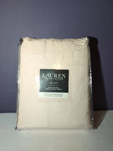 Ralph Lauren 52 in x 84 in Velvety Back Tab/Rod Pocket Curtain Panel in Blush - Picture 1 of 5