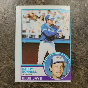 Error cut 1983 Topps Baseball Card #766 Barry Bonnell Toronto Blue Jays rare - Picture 1 of 10