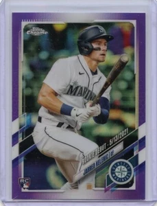 2021 Topps Chrome Update Purple Refractors Baseball Complete Your Set - Picture 1 of 1