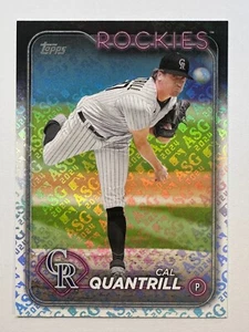 2024 Topps Cal Quantrill All-Star Game Foil ASG #638 Colorado Rockies - Picture 1 of 2