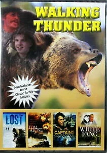 Walking Thunder/Lost in the Barrens/Tom Alone/Captains Courageous/White Fang DVD - Image 1 of 1