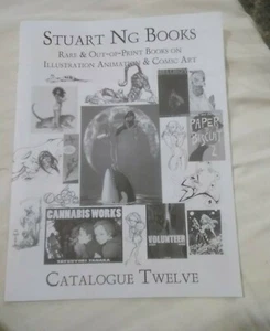 2004 Stuart NG Books Illustration Animation Comic Art Catalogue 12 Artists A-Z - Picture 1 of 3