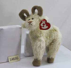 RARE VINTAGE RETIRED TY BEANIE BABY 1993 FIRST GENERATION ~RAMSEY~ JOINTED RAM - Picture 1 of 15
