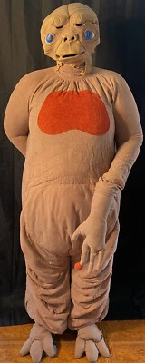 Vintage 1982 Don Post E.T. Mask/Costume Adult Size Medium - Image 1 of 4