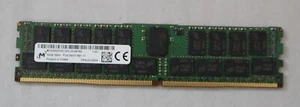 Micron 32GB 2Rx4 PC4-2400T-RB1-11  MTA36ASF4G72PZ-2G3B1RK  DDR4 RAM Server RAM - Bild 1 von 3