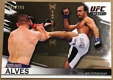 2010 AMILCAR ALVES TOPPS UFC KNOCKOUT GOLD DEBUT INSERT #149 PARALLEL #282/288