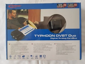 Typhoon TV Card DVB-T Duo Digital Analog CardBus TV Karte DVBT neu in ovp - Zdjęcie 1 z 6