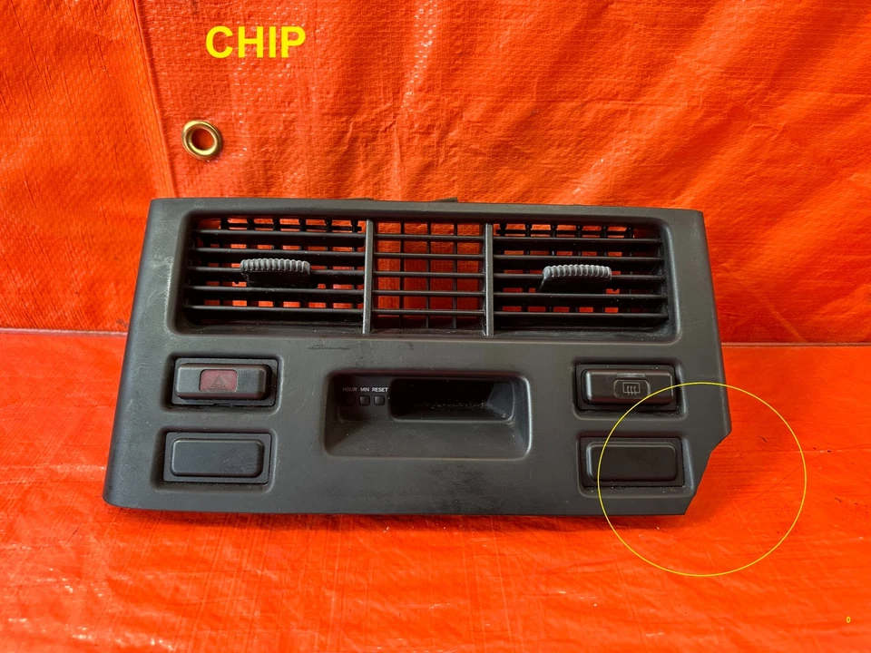 95-98 HONDA ODYSSEY - VENTILACIÓN CENTRAL AC CON INTERRUPTOR DE PELIGRO Y DESCONGELACIÓN Y RELOJ FABRICANTE DE EQUIPOS ORIGINALES #193 Foto 1 de 4