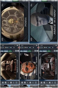 Topps Star Wars Digital Card Trader 5 Card Prestigious Pilots Insert Set - Picture 1 of 1