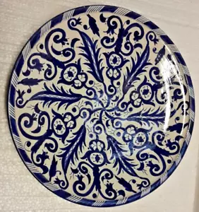 Moroccan Handmade Plate Platter Wall Hanging Free Delivery W27xH3cm Gift Idea - Picture 1 of 1