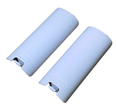 2 x Nintendo Wii White Remote Controller Battery Cover Replacement Wii Mote - Image 1 of 3