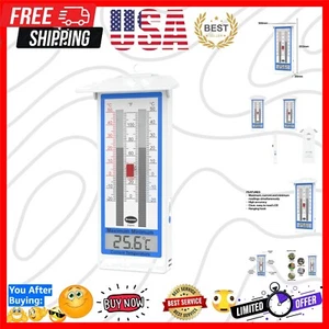 Versatile Indoor Outdoor Max Min Thermometer - Accurate Temperature Readings - Picture 1 of 9