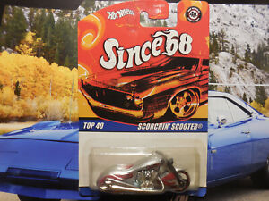 Hot Wheels SINCE '68 / 40th Anniversary SCORCHIN' SCOOTER (Top 40) #34 FREE SHIP