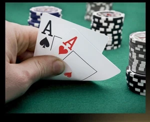 WPT Official Professional Texas Hold'em Poker PVC Plastic Playing Cards Washable - Picture 1 of 9