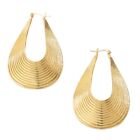 Fashion Exaggerated Dangle Earrings for Women Geometric Oval Hoop Earing