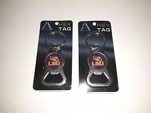 LSU Tigers Bottle Opener Key Chain ( set of two ) - Picture 1 of 2