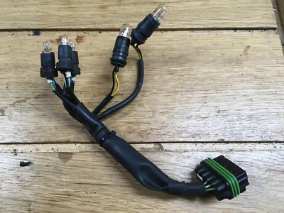 Ducati 900SS 750SS Dash clocks warning idiot lights mini loom wiring + bulbs - Image 1 of 3