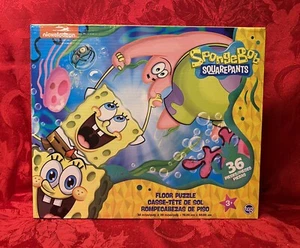 SpongeBob SquarePants 30” X 20” Floor Puzzle 36 Pieces NIB - Picture 1 of 2