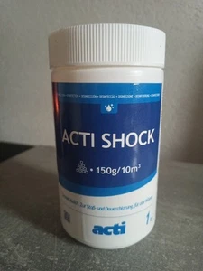 Acti  Chlorgranulat Shock Chlor Granulat für Pool Desinfektion und Poolpflege - Bild 1 von 2