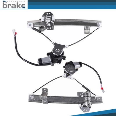 Regulador de ventana eléctrica trasero izquierdo y derecho para sedán Acura RL 1998-2004 con motor Foto 1 de 4