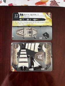 ROYAL ROVER Limited Edition Fire & Steel Pirates Wizkids CSG Pocketmodel - Picture 1 of 2